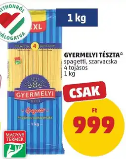 PENNY Gyermelyi tészta ajánlat