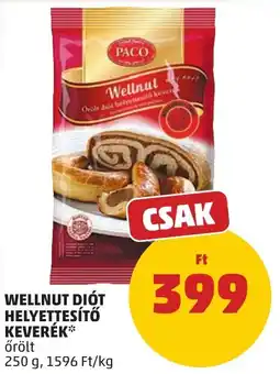 PENNY Paco wellnut diót helyettesítő keverék ajánlat