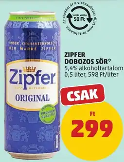 PENNY Zipfer original ajánlat
