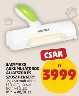 PENNY EasyMaxx akkumulátoros állatszór és szősz henger ajánlat