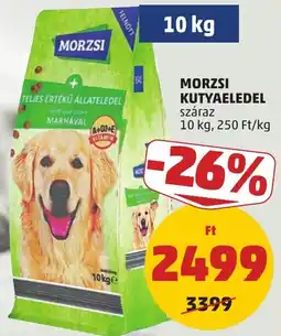 PENNY Morzsi kutyaeledel ajánlat