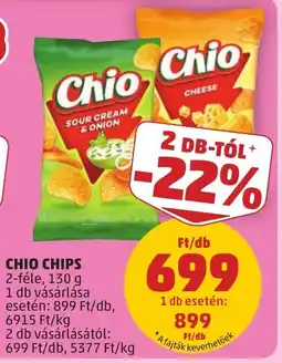 PENNY Chio chips ajánlat