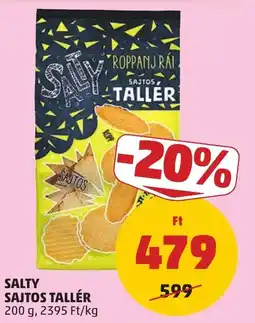 PENNY Salty sajtos tallér ajánlat