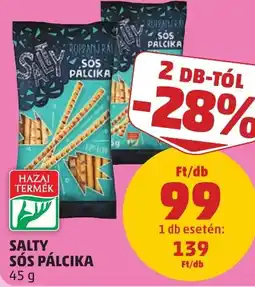 PENNY Salty sóspálcika ajánlat
