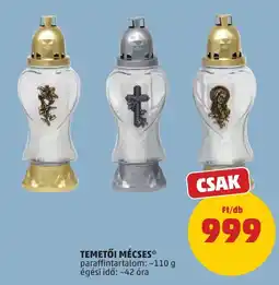 PENNY temetői mécses ajánlat