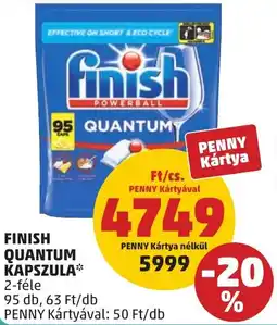 PENNY Finish quantum kapszula ajánlat