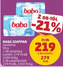 PENNY Baba szappan lanolinos ajánlat