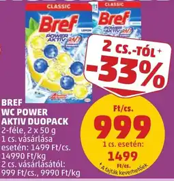 PENNY Bref wc power aktiv duopack ajánlat