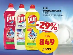 PENNY pur mosogatószer ajánlat