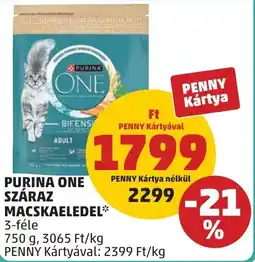 PENNY Purina One száraz macskaeledel ajánlat