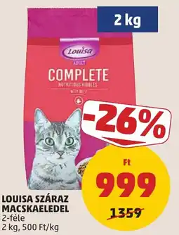 PENNY Louisa száraz macskaeledel ajánlat