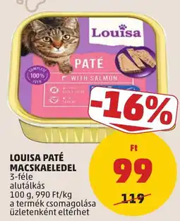 PENNY Louisa paté macskaeledel ajánlat