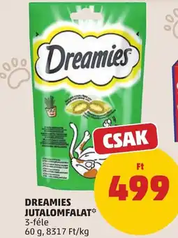 PENNY Dreamies jutalomfalat ajánlat