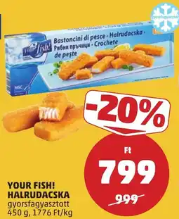 PENNY Your fish! halrudacska ajánlat