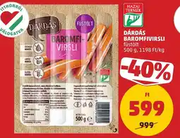 PENNY Dárdás baromfivirslí füstölt ajánlat