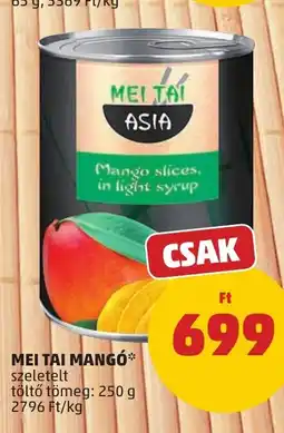 PENNY Mei tai mangó ajánlat