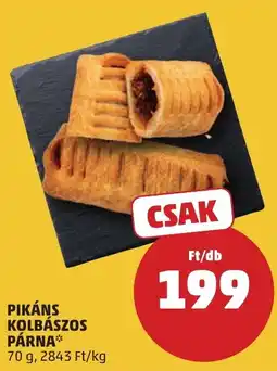 PENNY Pikáns kolbászos párna ajánlat
