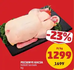 PENNY Pecsenye kacsa ajánlat