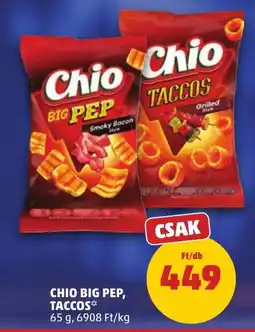 PENNY Chio big pep, taccos* ajánlat