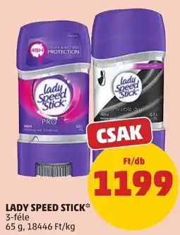PENNY Lady speed stick ajánlat
