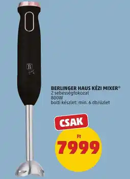 PENNY Berlinger Haus kézi mixer ajánlat