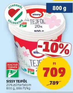 PENNY Sissy Tejföl ajánlat
