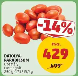 PENNY Datolya- paradicsom ajánlat