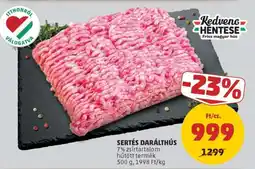 PENNY Sertés darálthús ajánlat