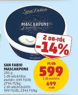 PENNY San Fabio Mascarpone ajánlat