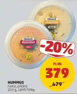 PENNY Hummus ajánlat