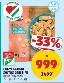 PENNY FAGYLAKOMA SAJTOS GRISSINI ajánlat