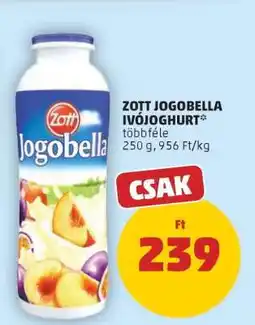 PENNY Zott Jogobella Ivójoghurt ajánlat