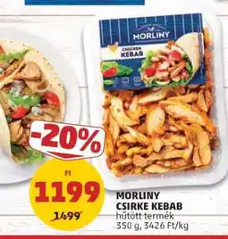 PENNY Morliny Csirke Kebab ajánlat