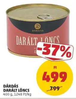 PENNY Dárdás Darált Löncs ajánlat