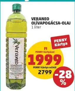 PENNY VERANEO OLÍVAPOGÁCSA OLAJ ajánlat