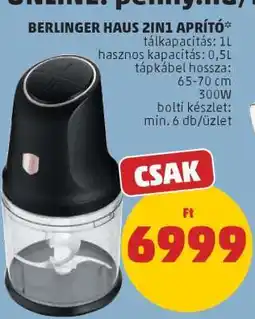PENNY BERLINGER HAUS 2IN1 APRÍTÓ ajánlat