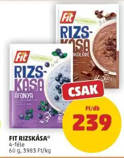 PENNY FIT Rizskása ajánlat