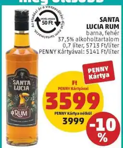 PENNY Santa Lucia Rum ajánlat