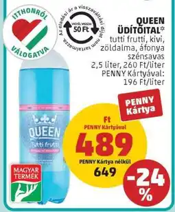 PENNY QUEEN Üdítőital ajánlat