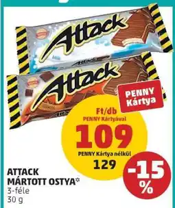 PENNY ATTACK MÁRTOTT OSTYA ajánlat