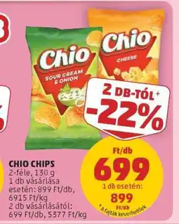 PENNY CHIO Chips ajánlat