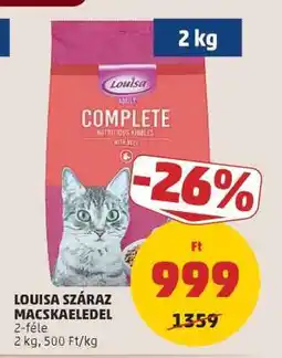 PENNY LOUISA SZÁRAZ MACSKAELEDEL ajánlat