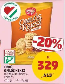 PENNY Trijó Omlós Keksz ajánlat
