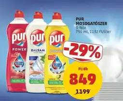 PENNY PUR Mosogatószer ajánlat
