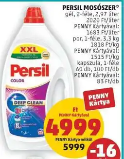 PENNY PERSIL Mosószer ajánlat