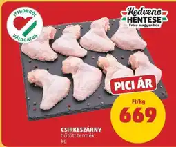 PENNY Csirkeszárny ajánlat