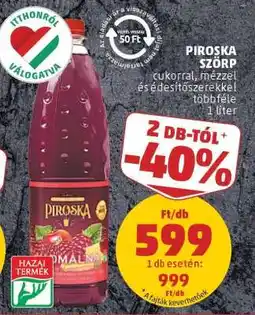 PENNY Piroska Szörp ajánlat