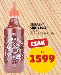 PENNY SRIRACHA CHILI SZÓSZ ajánlat