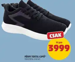 PENNY Férfi textil cipő ajánlat