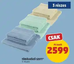PENNY TÖRÖLKÖZŐ SZETT ajánlat
